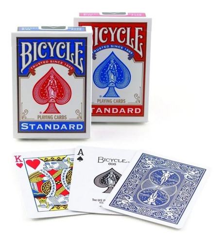 Naipes De Poker Bicycle Standard Para Poker Y Magia