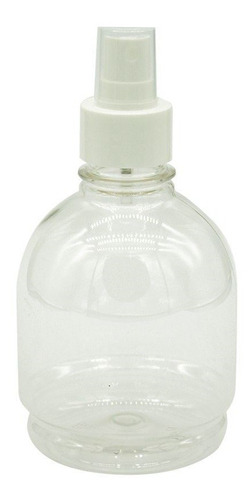 Botella Garrafita Plastica Válvula Spray Blanco 300ml