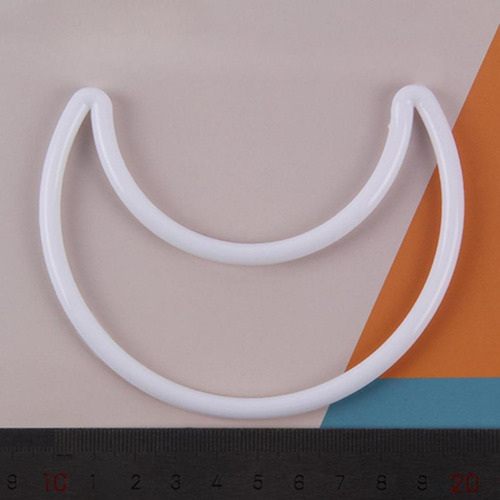 6 Piezas Crafts Diy Moon Hoop Floral Floral Making Wraath