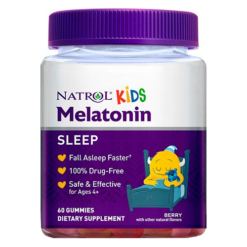 Melatonina Kids 1mg Natrol Gomitas Niños Melatonin 