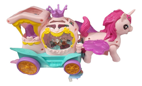 Carrusel Pony Con Luces Y Sonidos Juguete Para Niños 