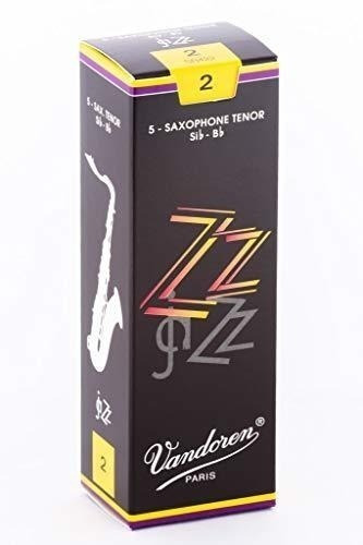 Vandoren Sr422 Tenor Sax Zz Reeds Strength 2; Caja De 5