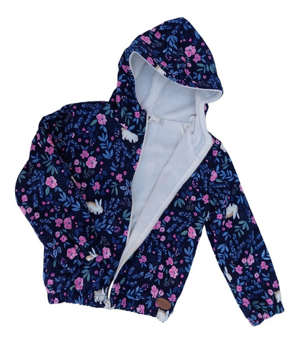 Imagen 2 de 5 de Campera Térmica Floreada