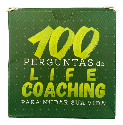 2 Box De Cartas - 100 Perguntas De Coaching - Febracis (Usado)