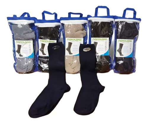 2 Pares De Calcetin Para Caballero Pie Diabetico