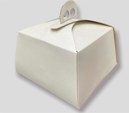 Caja Para Paneton 21,5 X 21,5 X 12 Cm Alto, Pack 15 Unidades