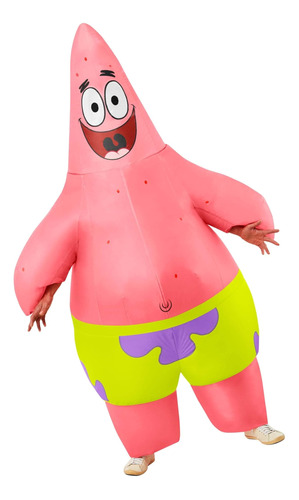 Disfraz Inflable De Patrick Star De Bob Esponja Para Adulto 