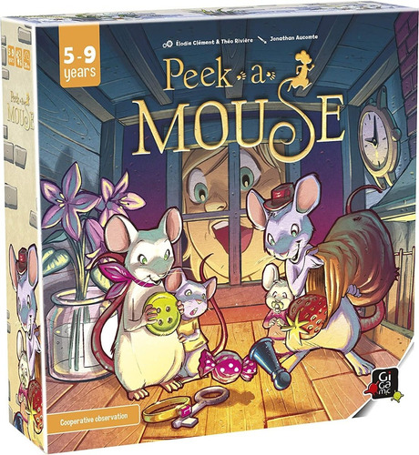 Peek A Mouse Juego De Mesa En Inglés - Gigamic