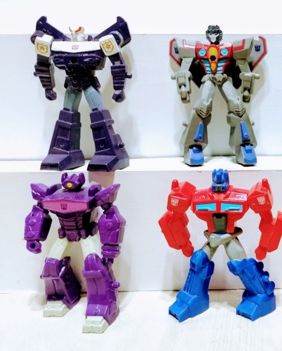 Transformers Ciberverse Colección Mc Donalds 2019 Completa (Usado)