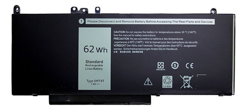 Batería Dell Latitude E5470 E5450 E5270 51 Wh G5m10 6 mt4t