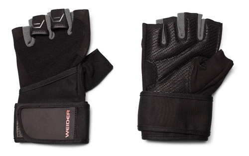 Guantes Serie Pro Con Muñequera M L Weider