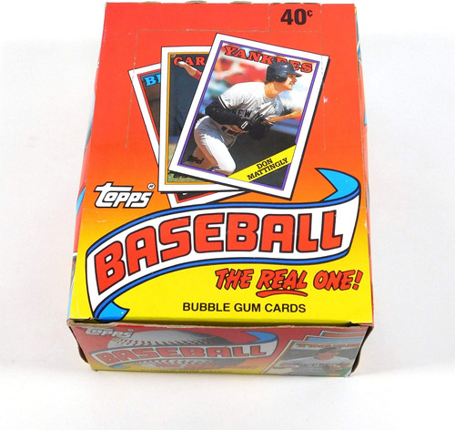 Caja De Béisbol Topps 1988 (36 Paquetes) Possible Bonds Glav