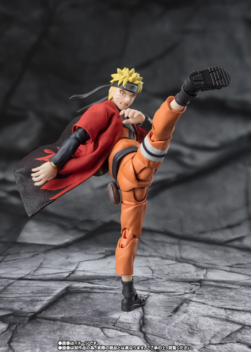 Naruto Sabio Sage Mode - Savior Of Konoha - Figuarts Bandai (Usado)