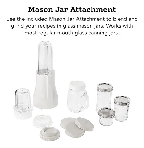 Tribest Pb-350xl-a Mason Mezclador Personal Jarra Xl