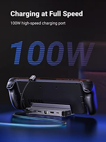 Ugreen Steam Deck Dock, 6 En 1 Usb C Docking Station Con Hdm