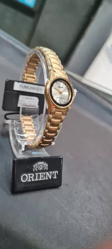 ✨Reloj Orient FUX02003C0 de mujer en dorado, multifunción y