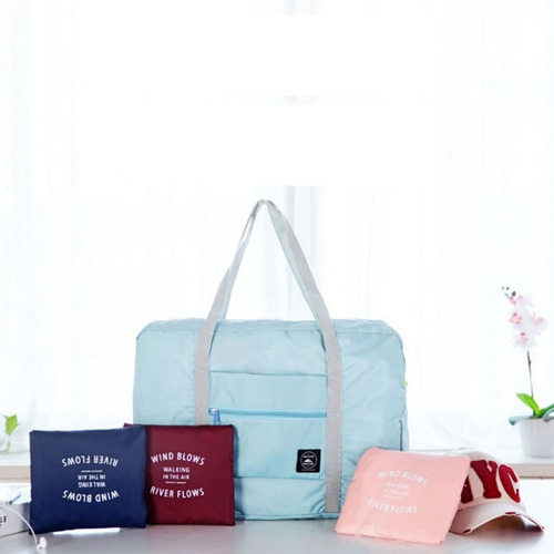 Imagen 3 de 10 de Bolso Plegable Viaje Almacenamiento Impermeable Multiuso
