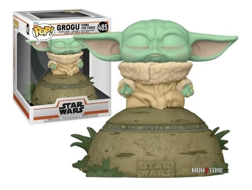 Funko Pop Deluxe Grogu Using The Force #485 Luz Y Sonido