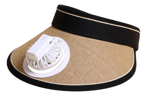 Gorra De Béisbol Con Ventilador De Refrigeración, Caqui