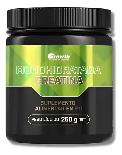 Growth Creatina Monohidratada 250g - Imediato Neutro