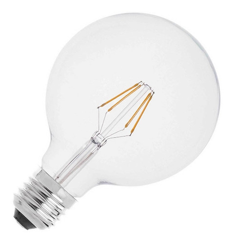 Lampara Led Globo 4w Luz Cálida Philco Filamento Vintage