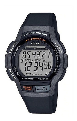 Reloj Casio Hombre Digital Silicona  Ws1000h-1avcf