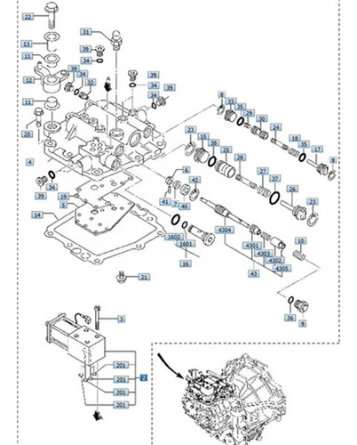 Válvula Solenoide Transmisión Montacargas Mitsubishi N
