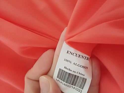 Increíble Trench Piloto Importado Salmón Talle L Impecable! (Usado)