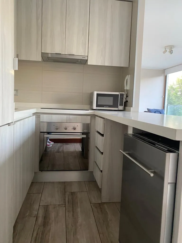 Imagen 5 de 11 de Departamento Amoblado De 1 Ambiente | Metro Inés De Suárez |