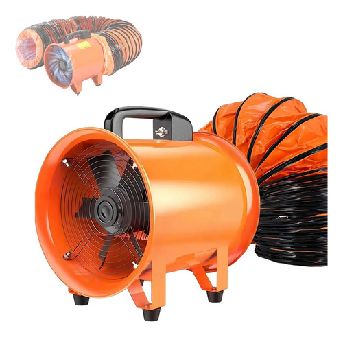 Ventilador Extractor Industrial 12 Pulg Con Ducto 10m 110v