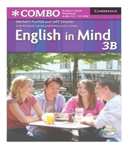 ENGLISH IN MIND 3B   COMBO STUDENT´S BOOK / WORKBOOK WITH D: ENGLISH IN MIND 3B   COMBO STUDENT´S BOOK / WORKBOOK WITH DVD ROM, de Puchta, Herbert. Editora CAMBRIDGE, capa mole, edição 1 em inglês