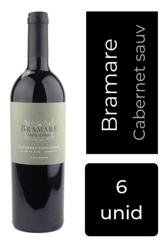 Vino Bramare Cabernet Lujan De Cuyo 750 Ml Caja X6 Mp Drinks