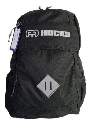 Mochila Hocks Masculina Feminina Preta College  Refletiva