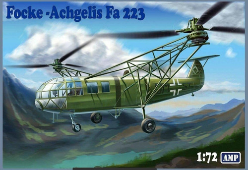 Focke Angelis Fa-223 Drache Helicoptero Plastico Kit