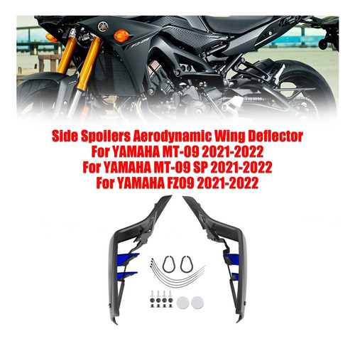Alerones Laterales P/ Yamaha Mt-09 Sp Fz09 2021-2022