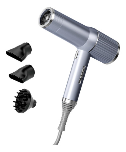 Secador De Pelo De Alta Velocidad Con Para Cabello , Gris 3