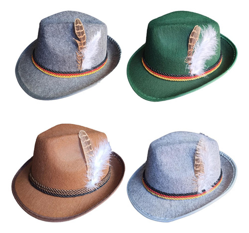 Sombrero Fedora Para Hombres Sombrero De Disfraz Moda Casual