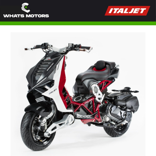 Imagen 1 de 22 de Moto Scooter Italjet Dragster 200cc Abs Italiana 135km/h