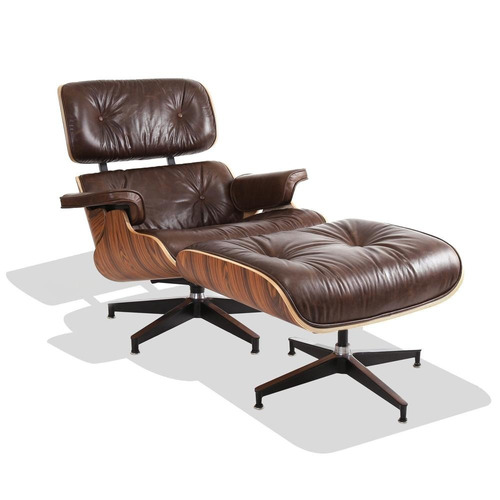 Poltrona Charles Eames Com Puff - Frete Gratis