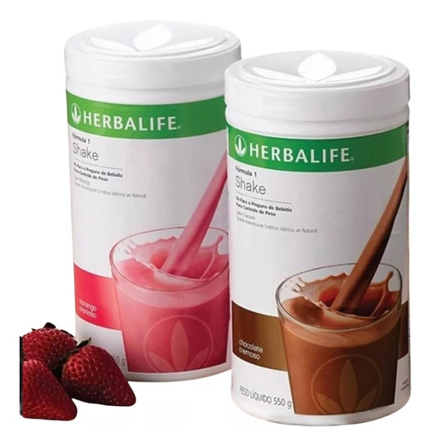 Kit 02 Shakes Herbalife 550g - Vários Sabores - Promoção!