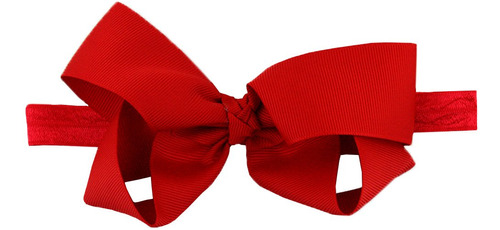 Rufflebutts® Diadema Con Lazo Rojo Para Ninas, Talla Unica