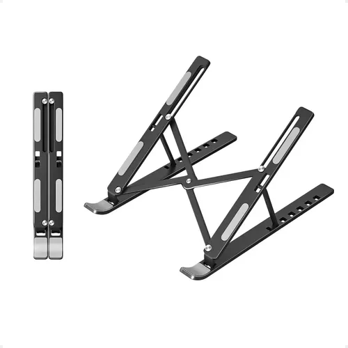 Apoya Notebook Soporte Elevador Base Apoya Notebook Computadora Portatil Color Negro ...