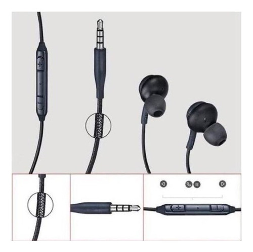 Fone Com Microfone S10 + Intra Auricular Earphones