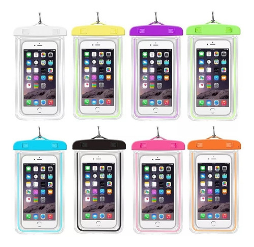 Funda impermeable Funda universal impermeable para teléfono celular - Color blanco