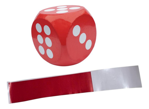 Espuma Dot Dados D6 Jogos De Tabuleiro Haste Vermelho