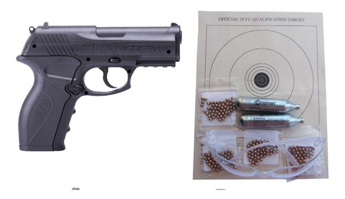 Kit Pistola Aire Crosman C11 Cal.4.5mm 2co2 #p10kt 200bb Len