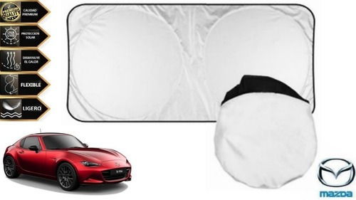 Protector Cubresol Con Ventosas Mazda Mx-5 Rf 2.0l 2018-2020