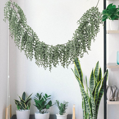 . Enredaderas Artificiales, Plantas Colgantes De Sin Flores