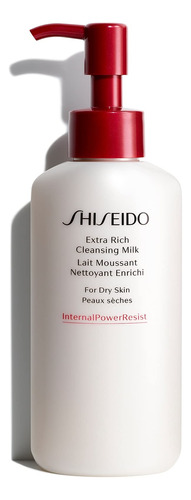 Shiseido Leche Limpiadora Extra Rica, 4.2 Fl Oz, Limpiador .