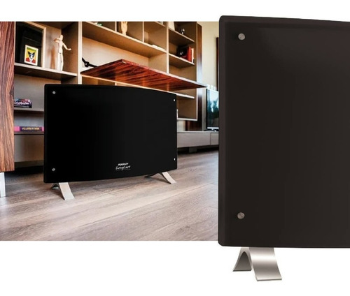 Imagen 3 de 6 de Vitroconvector Peabody Curvo Negro Pe-vqm20n